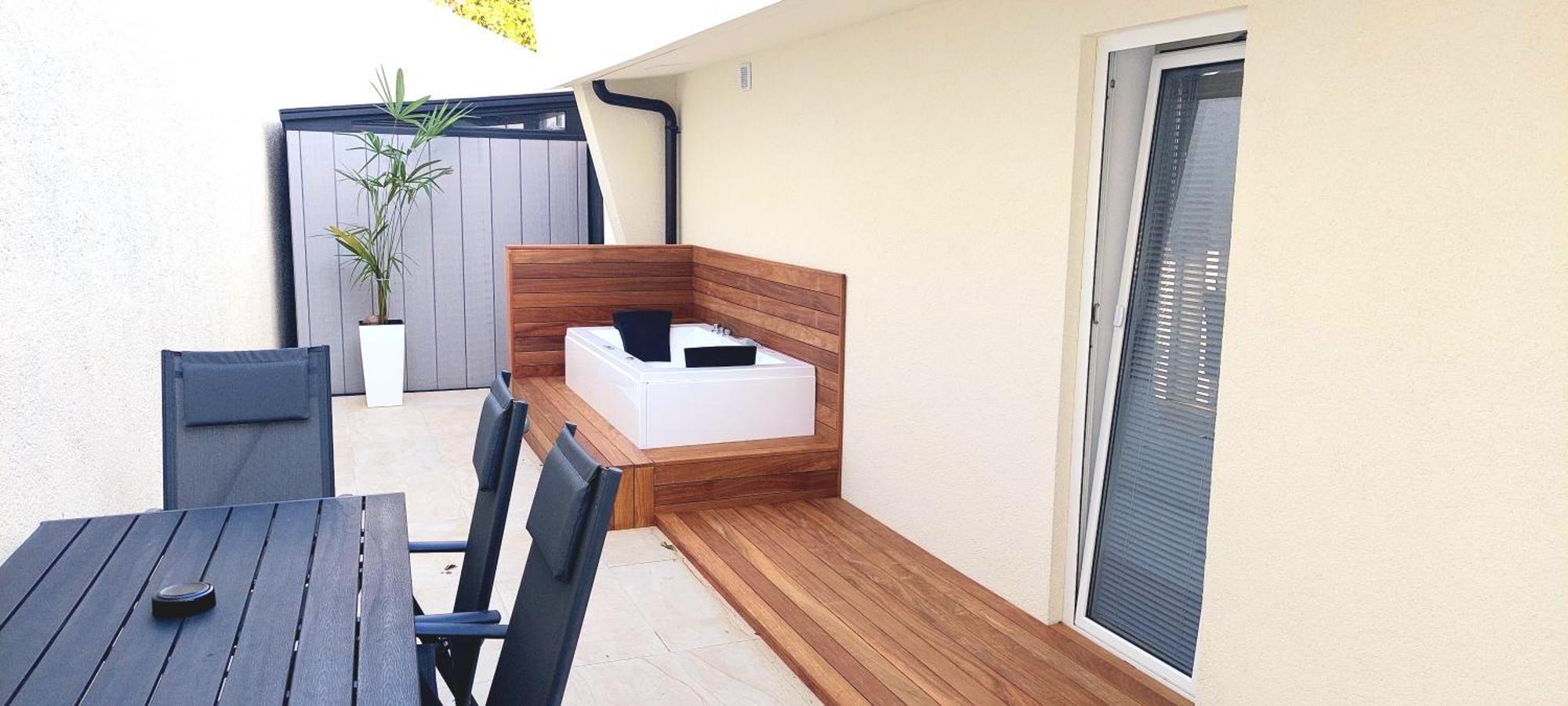 Penthouse Jacuzzi & Pool Apartmants オパティヤ エクステリア 写真